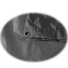 Rain Poncho Alpin Outdoor Pu Polyester Pvc Coating μαύρο - 2805BL