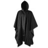Rain Poncho Alpin Outdoor Pu Polyester Pvc Coating μαύρο - 2805BL
