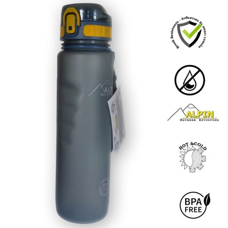 Παγούρι 1000ml v2 Alpin Outdoor Combo - Tritan Dark Blue
