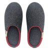 Παντόφλες Gumbies - charcoal & red