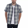 Πουκάμισο Carhartt essential plaid bluestone -104332-BLS